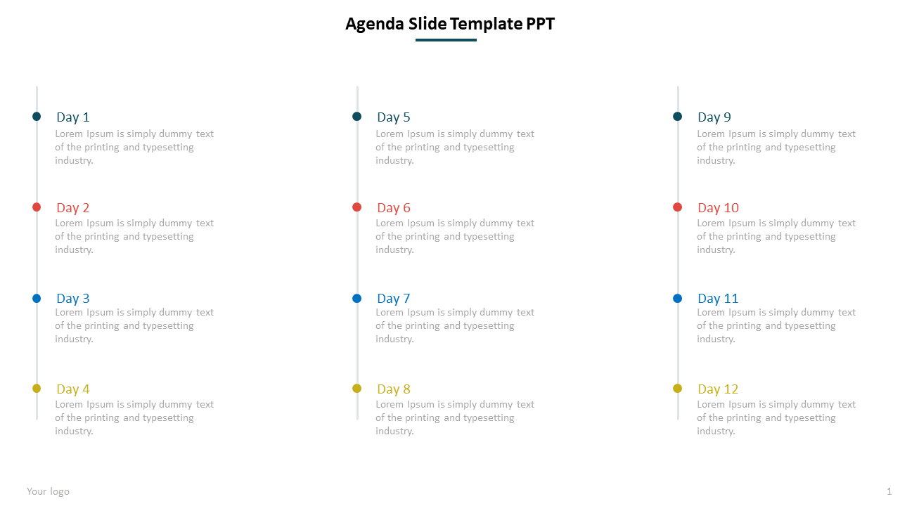 Browse the Best Agenda Slide Template PPT Themes Design